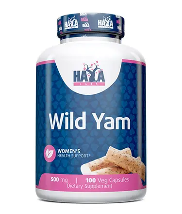 Wild Yam Root 500 mg x 100 капсули Haya Labs