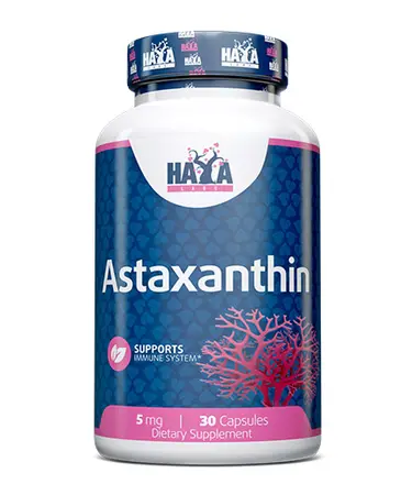 Astaxanthin 5 mg x 30 Caps Haya Labs