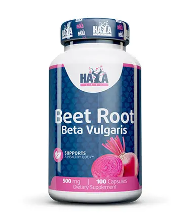 Beet root Beta Vulgaris 500 mg x 100 Caps Haya Labs