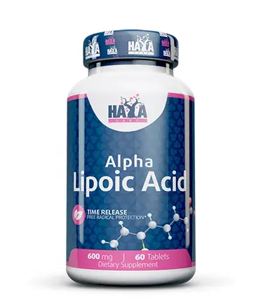 Time Release Alpha Lipoic Acid 600 mg x 60 Tabs Haya Labs