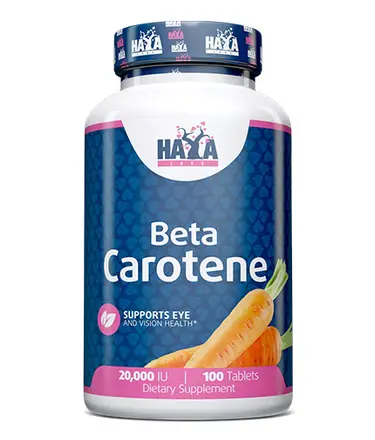Natural Beta Carotene 20000 IU x 100 табл. Haya Labs