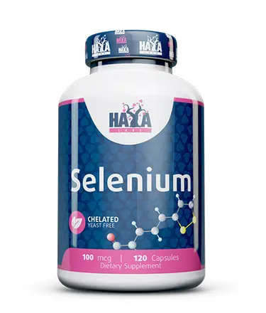 Selenium / Chelated - Yeast Free/ 100 mcg x 120 капс. Haya Labs