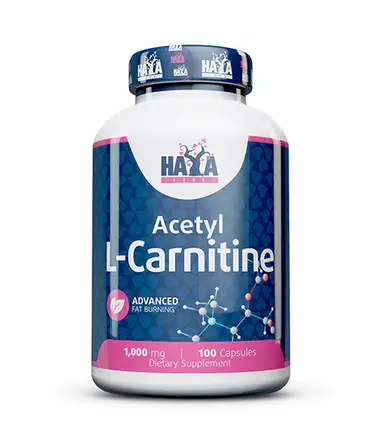Acetyl L-Carnitine 1000 mg x 100 Caps Haya Labs