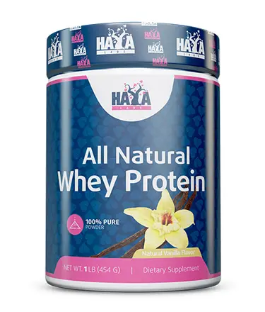 100% Pure All Natural Whey Protein / Vanilla 454гр Haya Labs