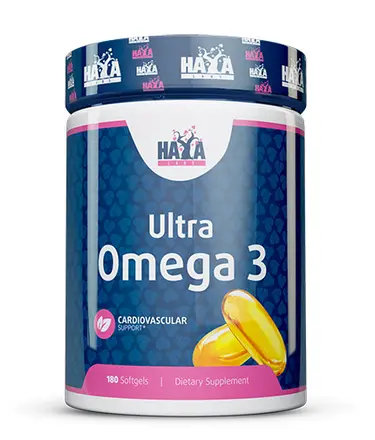 Ultra Omega 3 Fish Oil x 180 Softgels Haya Labs