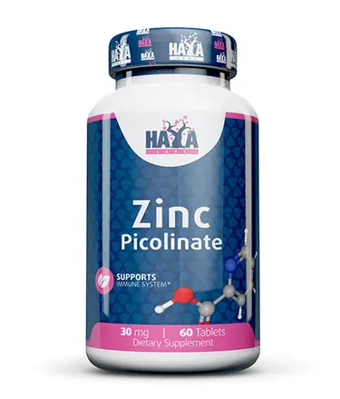 Zinc Picolinate 30 мг х 60 таблетки Haya Labs