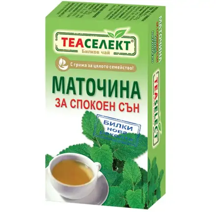 Чай Маточина филтър х 20 броя Теаселект