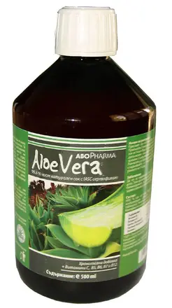 AboPharma / АбоФарма Алое Вера 99.6 % чист натурален сок 500 мл