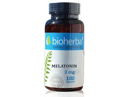 Bioherba / Биохерба Мелатонин 3 мг х 100 капс