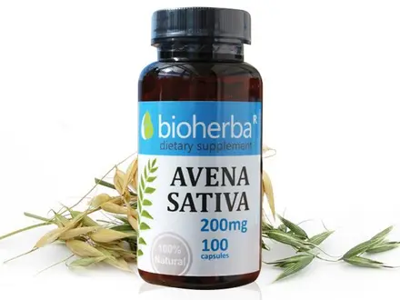 Bioherba / Биохерба Авена Сатива 200 мг х 100 капс