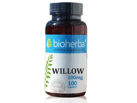 Bioherba / Биохерба Бяла върба кора 200мг х 100капс