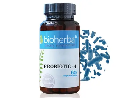 Bioherba / Биохерба PROBIOTIC -4 / ПРОБИОТИЦИ 4 ЩАМА КАПСУЛИ 60 КАПС