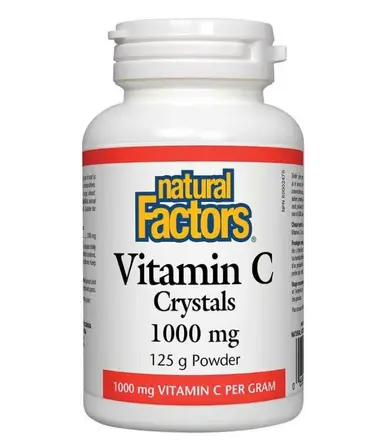 ВИТАМИН С 1000 мг (кристали) пудра 125г Natural Factors