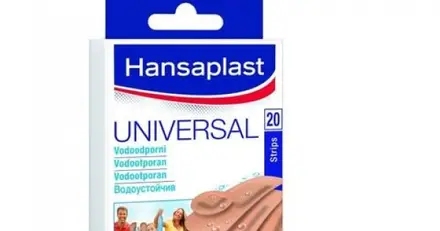 Hansaplast Universal Универсален водоустойчив пластир за малки рани х20 бр