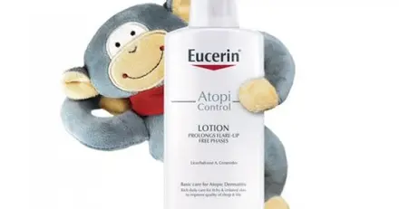 Eucerin AtopiControl Лосион за тяло + подарък Маймунката Антон