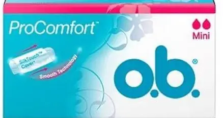 O.B. ProComfort Mini Дамски тампони х8 броя