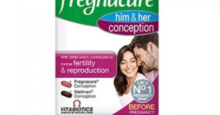 Vitabiotics Прегнакеър Зачеване за Него и за Нея х30+30 таблетки