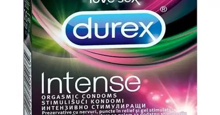 Durex Intense Orgasmic Condoms презервативи х3 броя