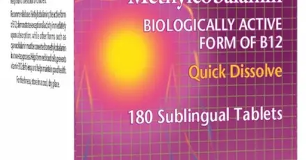 Natural Factors Витамин B12 (метилкобаламин) 1000 mcg x 180 сублингвални таблетки