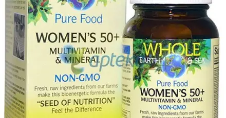 Natural Factors Women's 50+ multivitamin & mineral 60 tablets / Мултивитамини и минерали за жени 50+ 60 таблетки