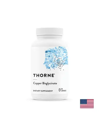 Мед (бисглицинат) – антиоксидантна и имунна защита – Copper, 2 mg, 60 капсули Thorne