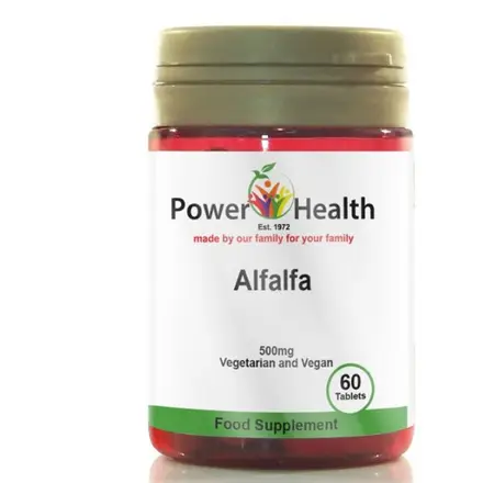 Power Of Health Люцерна 500мг. 60 Капсули