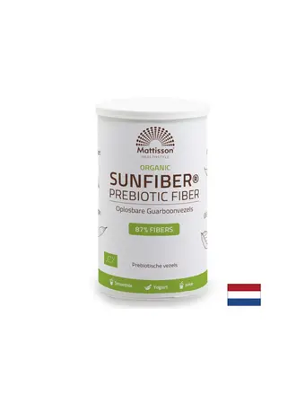 Пребиотични фибри Sunfiber Био, 125 g прах Mattisson Healthstyle