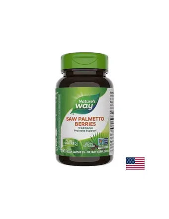 Saw Palmetto Berries/ Сао палмето (плод) 585 mg x 100 капсули Nature’s Way