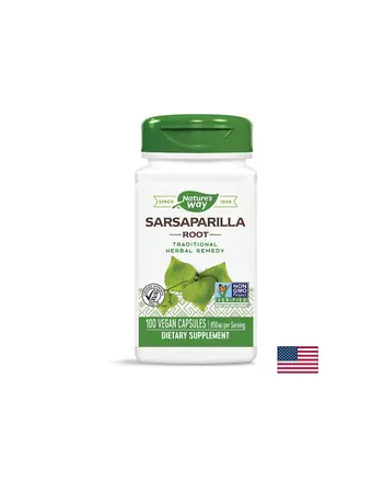 Sarsaparilla Root/ Сарсапарила (корен) 425 mg x 100 капсули Nature’s Way