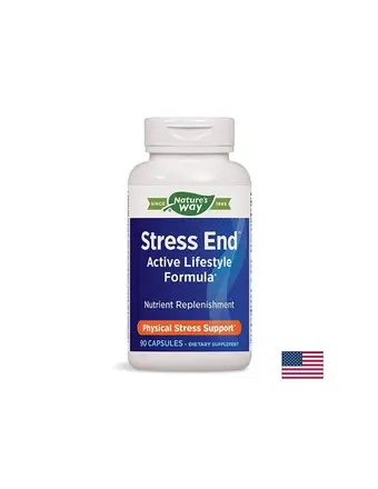 Stress End – Антистрес формула, 90 капсули Nature’s Way