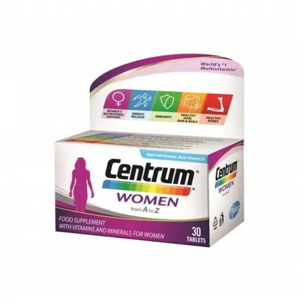 ЦЕНТРУМ СИЛВЪР 50+ ЗА ЖЕНИ / CENTRUM SILVER 50+ WOMEN - 30 таблетки