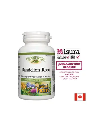 Dandelion Root/ Глухарче (корен) 425 mg x 90 софтгел капсули Natural Factors