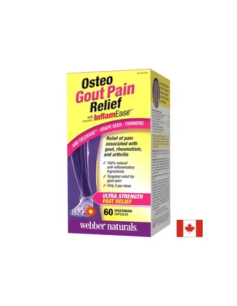 Osteo Gout Pain Relief with Inflam Ease®/ Формула при подагра х 60 капсули