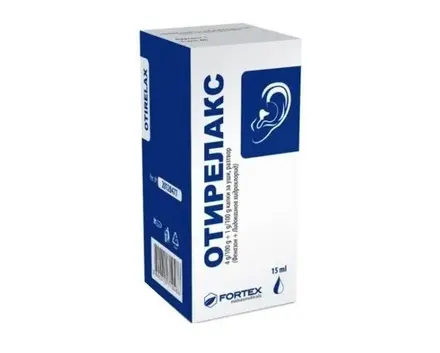 ОТИРЕЛАКС капки за уши при възпаление и болка в ушите 15мл., OTIRELAX