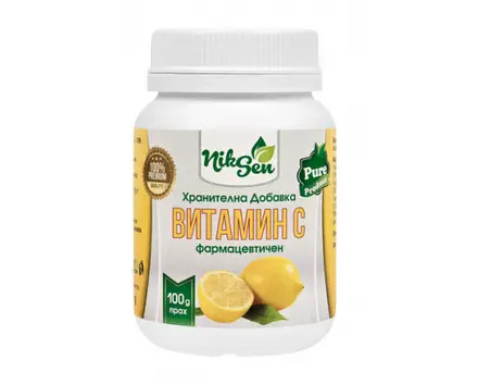 ВИТАМИН C ФАРМА ПРАХ 100г НИКСЕН / NIKSEN VITAMIN C POWDER