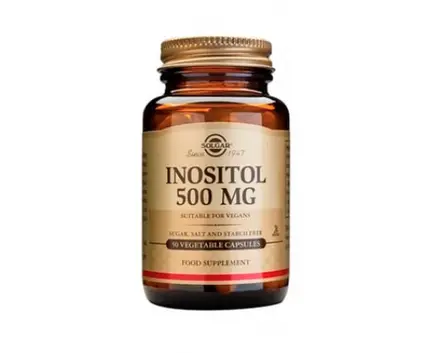 СОЛГАР ИНОЗИТОЛ 50 КАПСУЛИ 500 МГ / SOLGAR INOSITOL 500 MG