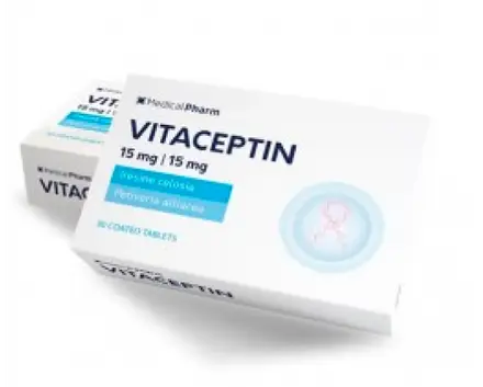 ВИТАЦЕПТИН 30 таблетки 15/15мг / VITACEPTIN