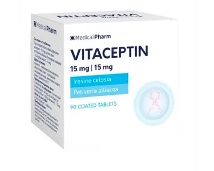 ВИТАЦЕПТИН 90 таблетки 15/15мг / VITACEPTIN