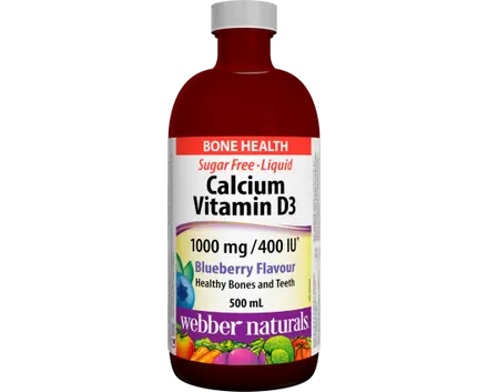 КАЛЦИЙ 1000 мг + ВИТАМИН D3 400 IU 500 мл течен / CALCIUM + VITAMIN D3