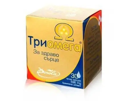 ТРИОМЕГА 1000+ 60 капсули / TRIOMEGA
