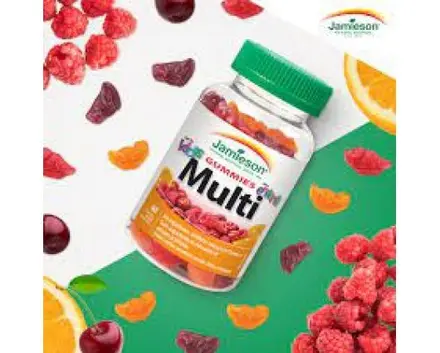 ДЖЕЙМИСЪН МУЛТИ ЖЕЛИРАНИ ВИТАМИНИ ЗА ДЕЦА 60 драже / MULTIVITAMIN