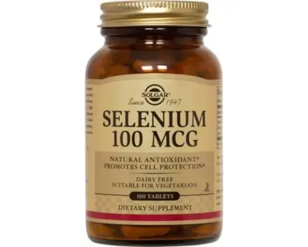 СОЛГАР СЕЛЕН 100мкг 100 таблетки / SOLGAR Selenium 100μg