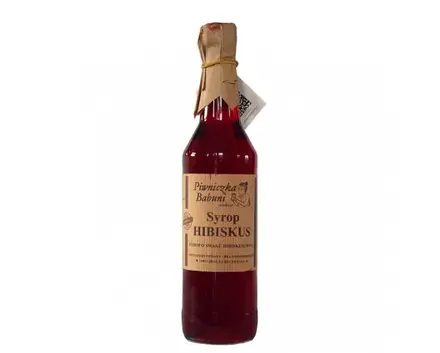Сироп от хибискус 500 ml / Syrop Owocowy Hibiskus