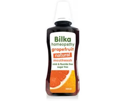 БИЛКА ВОДА ЗА УСТА ХОМЕОПАТИЧНА ГРЕЙПФРУТ 250мл., BILKA HOMEOPATHY MOUTHWASH GRAPEFRUIT